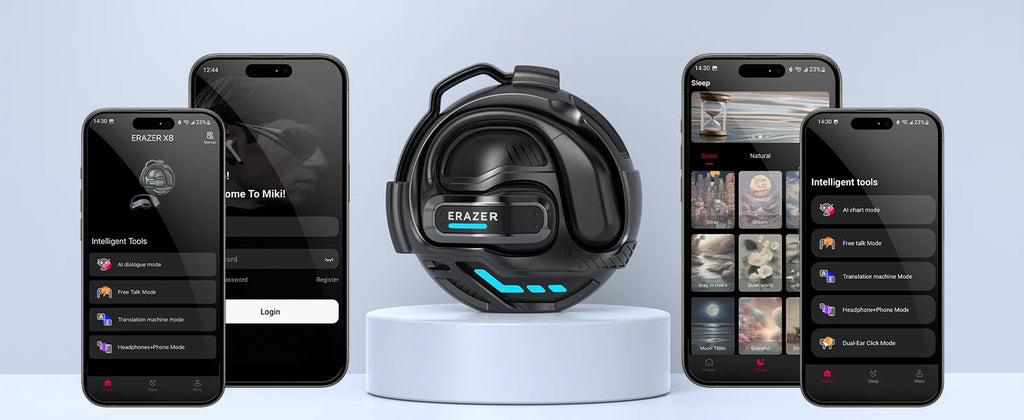 Écouteurs Traducteur IA 2-en-1 — Sans Fil & Gaming Bluetooth 5.4 🎧