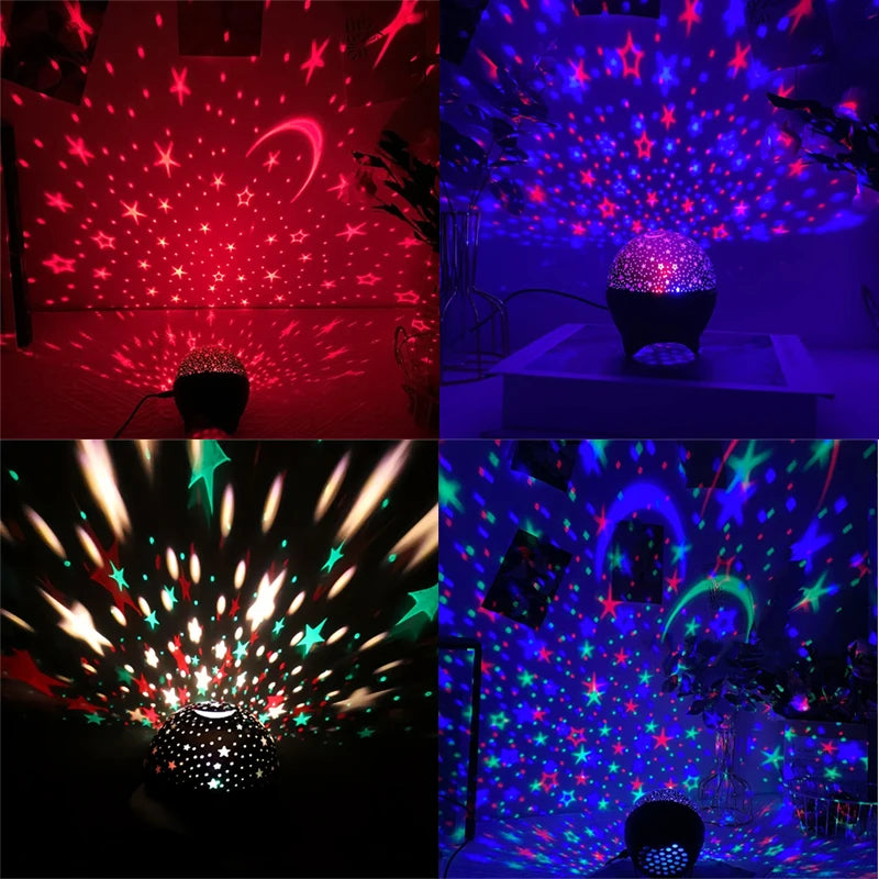 Projecteur LED Ciel Étoilé & Galaxie — Veilleuse Magique ✨