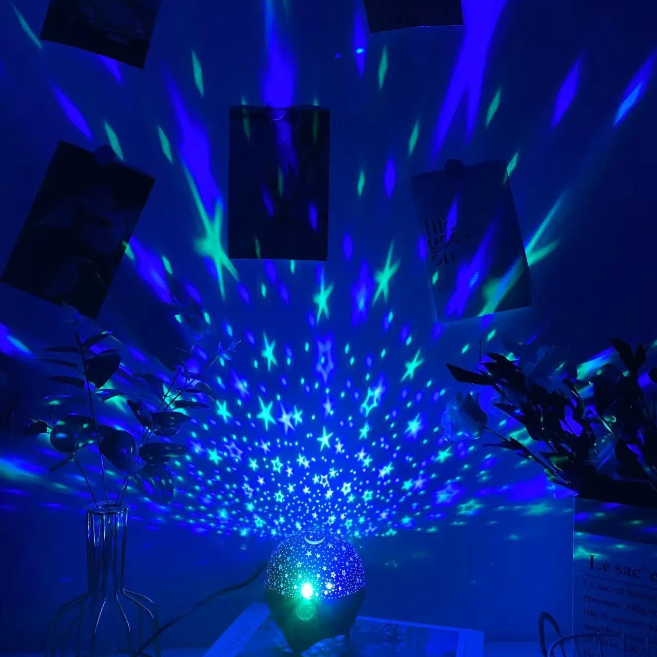 Projecteur LED Ciel Étoilé & Galaxie — Veilleuse Magique ✨