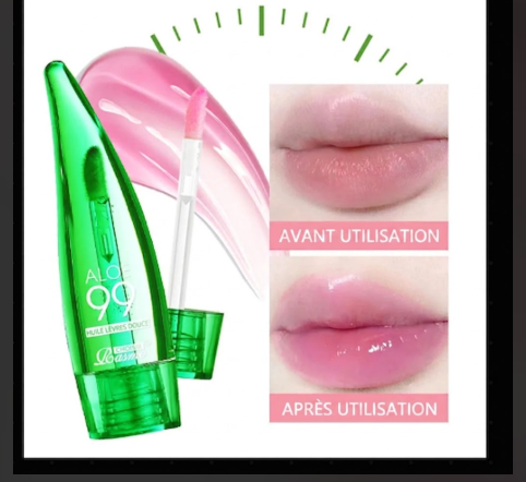 Gloss à Lèvres Hydratant Effet Brillant